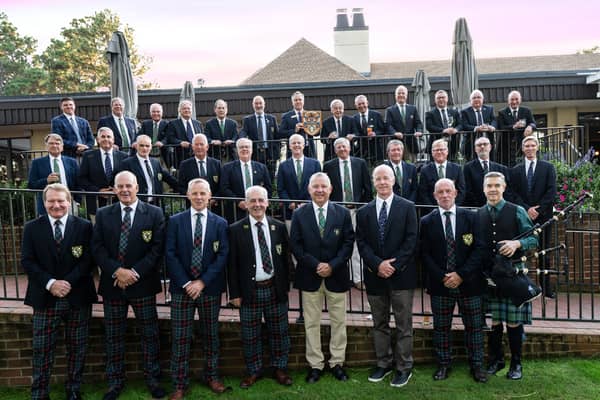 Members of Royal Dornoch and The Country Club of North Carolina pictured during their latest annual match