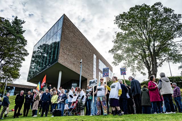 While Labour is planning to expand the college sector, in SNP-run Scotland colleges are facing cut backs with Forth Valley College's Alloa campus threatened with closure (Picture: John Devlin)