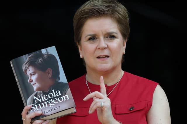 The sooner the marketing campaign for Nicola Sturgeon's book is over, the better for all of us, says Susan Dalgety (Picture: Jeff J Mitchell)