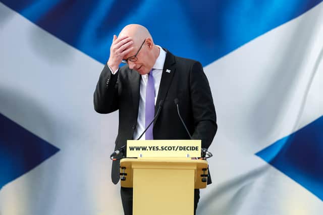 John Swinney has claimed that 'we are either reaching or we have reached the limits of devolution' (Picture: Jeff J Mitchell)