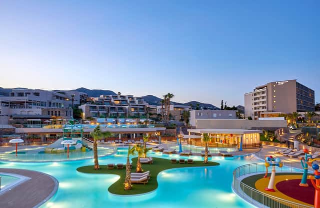 The water park at Mirabello