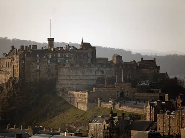 A general view of Edinburgh Castle. which is managed by Historic Environment Scotland.