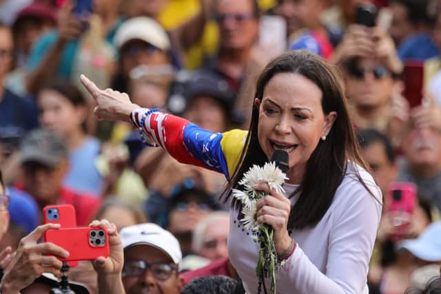 María Corina Machado has been awarded the Nobel Peace Prize 2025.