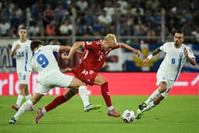Denmark host Greece is this weekend's crucial World Cup qualification match in Group C. Cr: Getty Images.