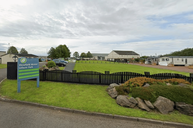 Police were called to the holiday park at around 4.30am on Monday