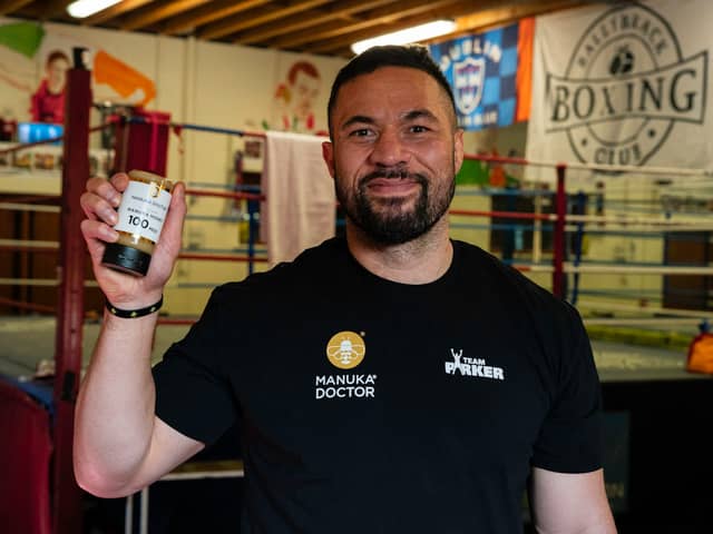 Joseph Parker swears by this special spoonful every time he gets in the ring