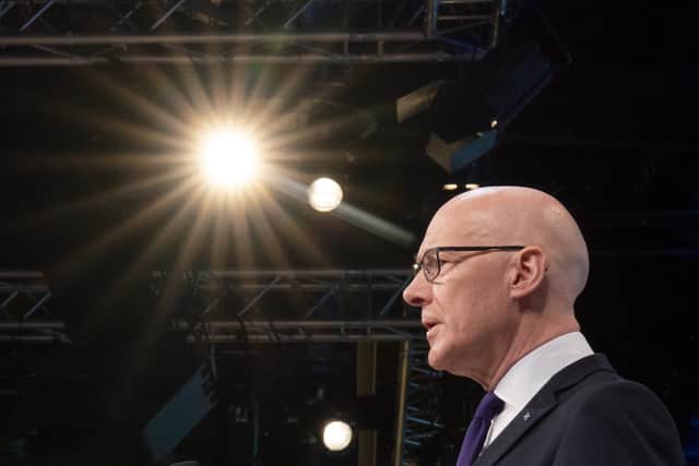 First Minister John Swinney