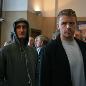 Tom Brooke and Jack Lowden in Slow Horses season 5