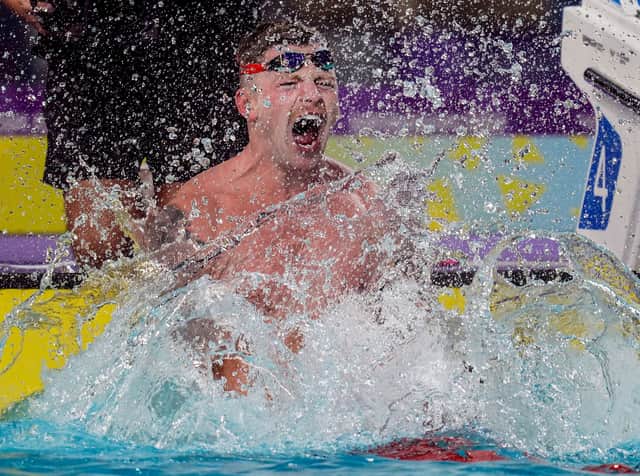 England's Adam Peaty won the Men's 50m Breaststroke Final at the 2022 Commonwealth Games in Birmingham