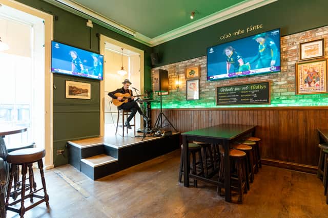 To celebrate the reopening of Molly Malones on Union Street, there is live music planned.