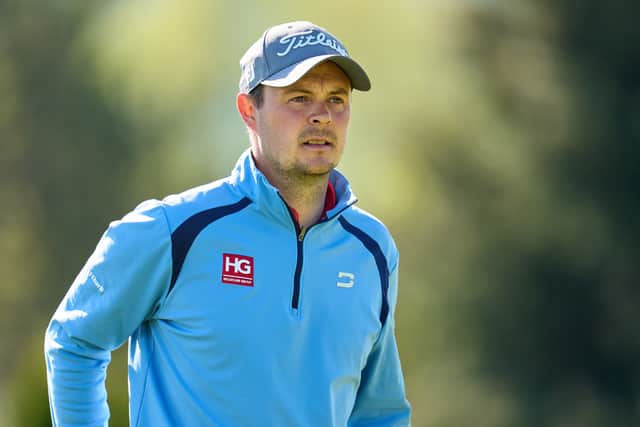 Jack McDonald pictured during the Challenge de Espana at Fontanals Golf Club in Spain earlier this year