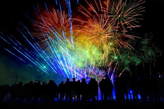 The festival was promoted as "Scotland’s most dazzling fireworks experience"