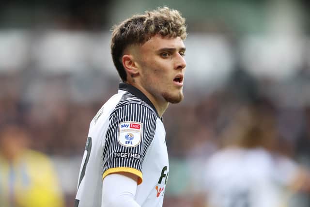 Clark has been on loan to Derby County this season, where he has played 10 times.