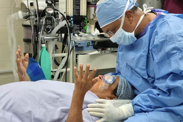 Dr Koshy in Belize