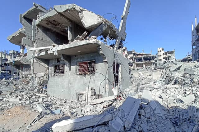 Reham's destroyed home