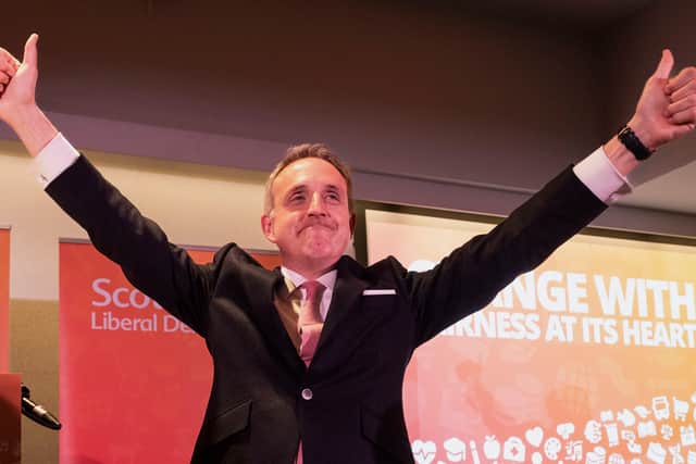 Scottish Lib Dem leader Alex Cole-Hamilton
