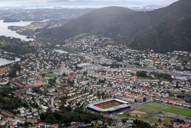 The Brann Stadion will play host to SK Brann v Rangers in the Europa League.