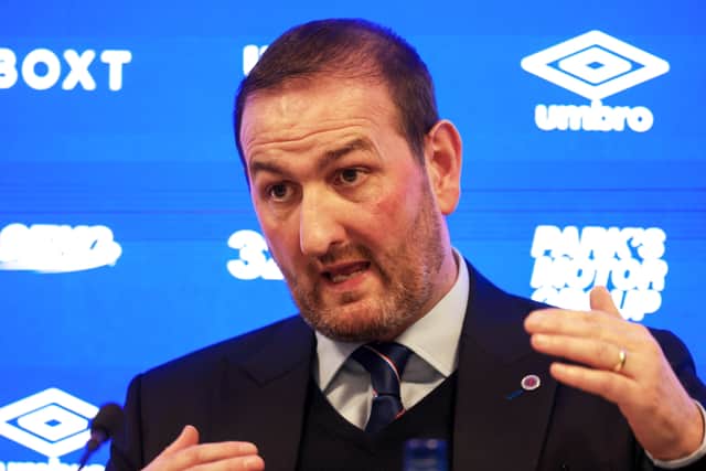 Kevin Thelwell's son Robbie is in a recruitment role at Rangers.