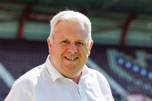Hearts chief executive Andrew McKinlay.
