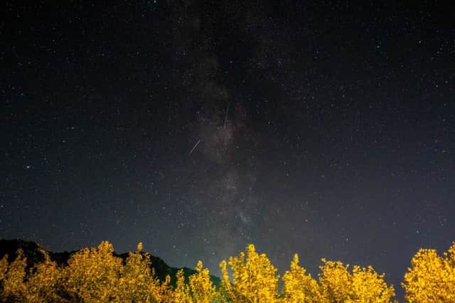 Meteors of the Orionid meteor shower, as seen from Lebanon in 2021