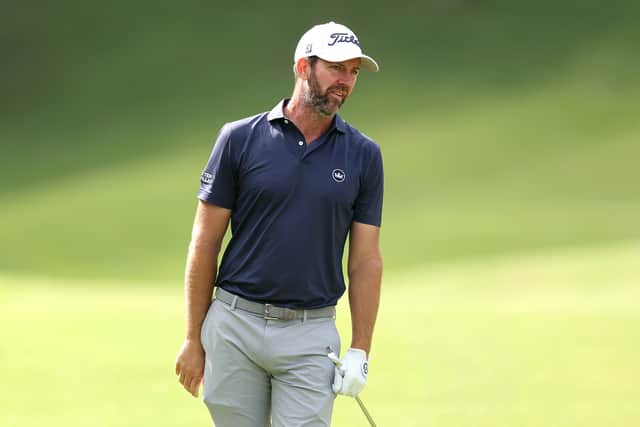 Scott Jamieson pictured during a practice round prior to the Genesis Championship at Woo Jeong Hills Country Club in Cheonan, South Korea