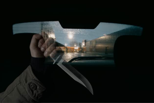 The killer in the backseat had more to do with car security than it did with picking up hitchhikers, according to folklore experts.