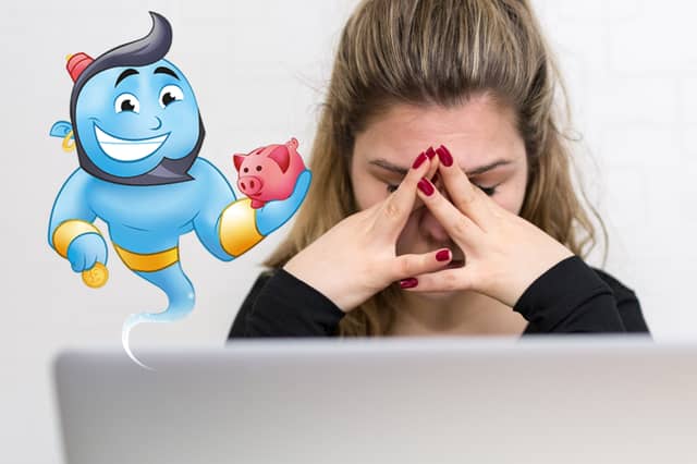 Feeling the strain: a helpful broadband genie could be the answer to cutting your monthly bills.