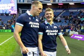 Scotland's Duhan van der Merwe and Darcy Graham will miss Edinburgh's match against Cardiff.