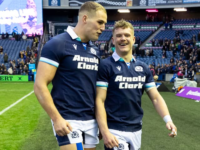 Scotland's Duhan van der Merwe and Darcy Graham will miss Edinburgh's match against Cardiff.