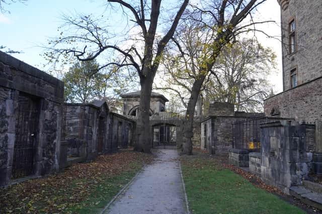 The Covenanters Prison in Greyfriars Kirkyard.