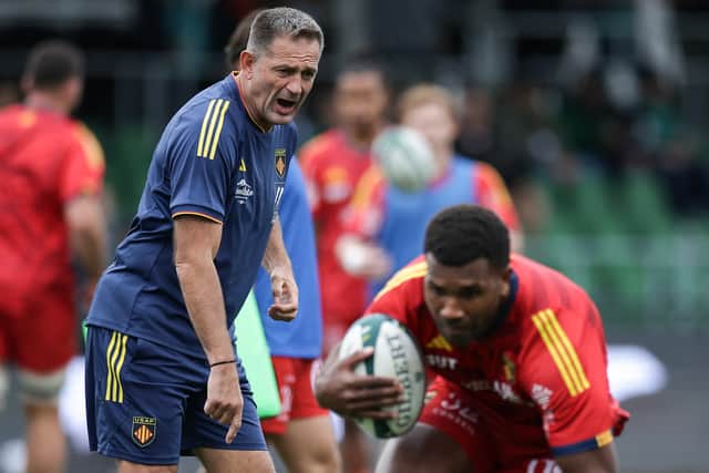 Perpignan have parted company with their head coach, Franck Azema, left.