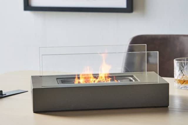 ‘I was impressed’ with this tabletop fireplace that's perfect for making your home cosy this winter