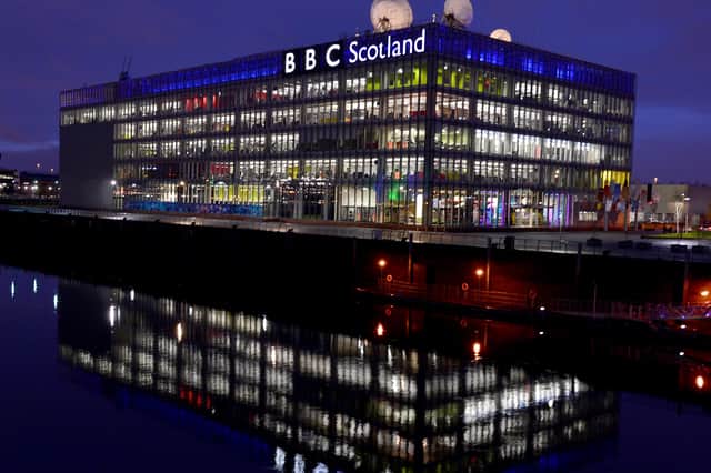 A second BBC Scotland presenter was taken off air in a matter of days (Picture: Jeff J Mitchell)