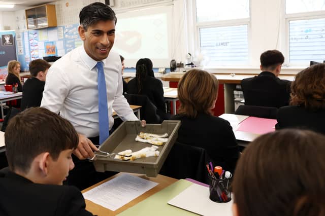 Schools in England did well under the previous Conservative government, despite the party's problems in other areas (Picture: Darren Staples/WPA pool)