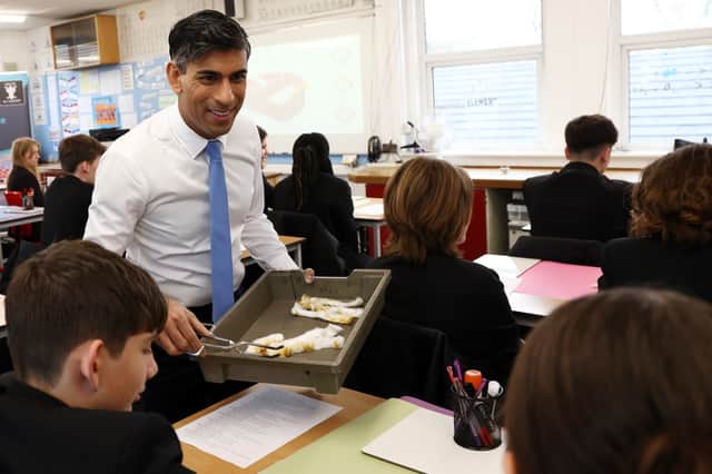 Schools in England did well under the previous Conservative government, despite the party's problems in other areas (Picture: Darren Staples/WPA pool)
