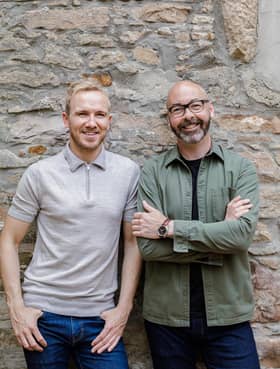 Co-owners Tony Pollock and Kevin Smith  