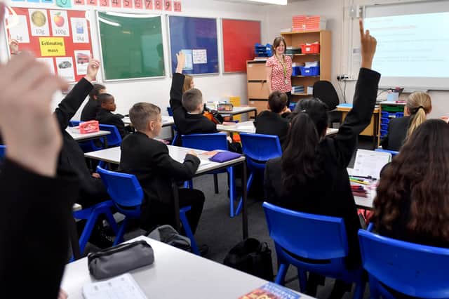 A degree of order is required in classrooms if children are to learn (Picture: Anthony Devlin)