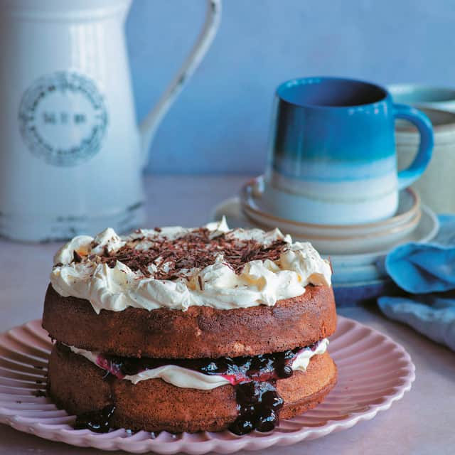 Danish Brødtort, a dense, nutty rye cake sweetened with a filling of cream and jam, is one of the recipes discovered by MacLeod on his travels.