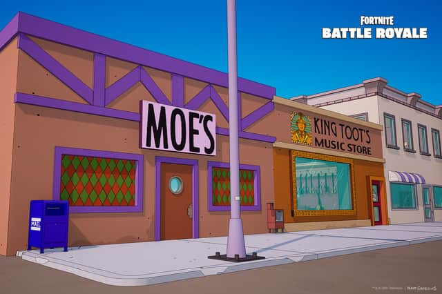 What might be coming in the Fortnite / Simpsons battle