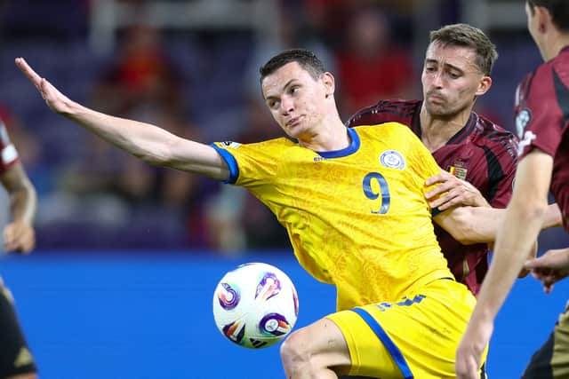 Islam Chesnokov has been capped 21 times by Kazakhstan and is due to join Hearts in January.