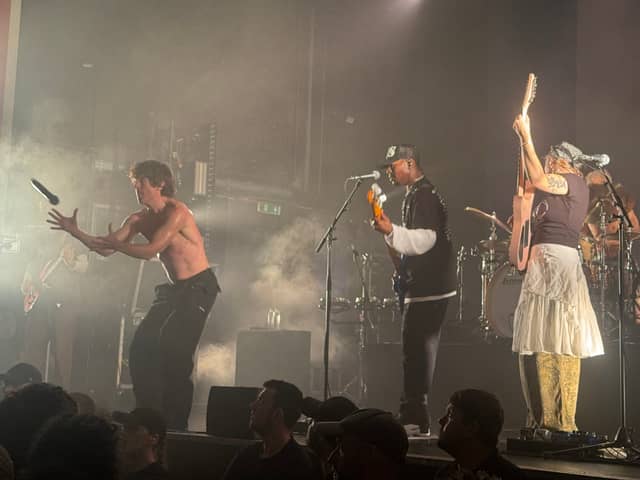 Turnstile played a sold out gig at Glasgow's 02 Academy at the weekend.