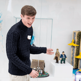 Kit Nugent has been selected to feature in the Masterpiece Gallery 2025 at LEGO House.