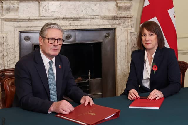 Keir Starmer and Chancellor Rachel Reeves look set to damage the economy and Labour's standing in the polls even further (Picture: Hollie Adams/WPA pool)