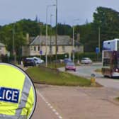 The incident happened at around 10am in Calder Road, Edinburgh on Monday, November 3