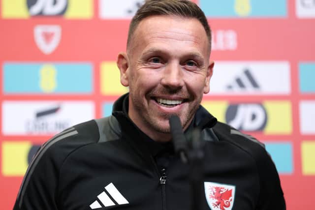 Craig Bellamy, head coach of Wales, has been linked with the Celtic managerial vacancy. (Photo by Justin Setterfield/Getty Images)