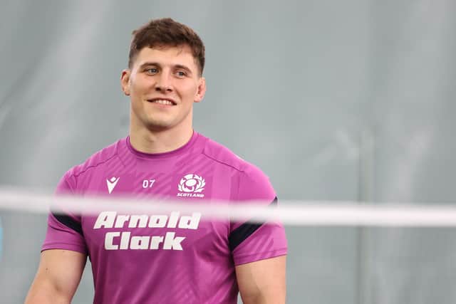 Rory Darge is on the bench for Scotland