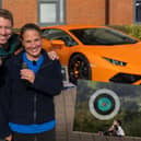 Sharon Hoskins was dragged out of work to be presented with her prize - and it's changed her life for the better