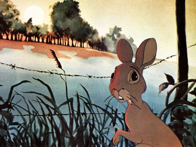 As a cartoon about woodland animals, the film of Richard Adams' book Watership Down may sound gentle but it's not