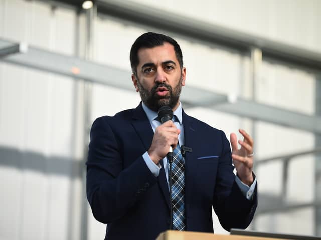 Former first minister Humza Yousaf