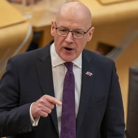 First Minister John Swinney 